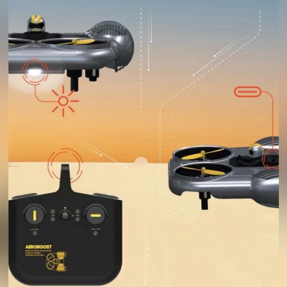 Sharper Image Toy RC Aeroboost Racing Drone NIP - Picture 4 of 12